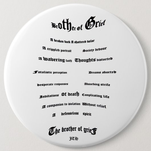 Kummerbruder Button (Vorderseite)