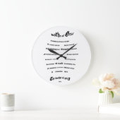 Kummerbruder Große Wanduhr (Zuhause)