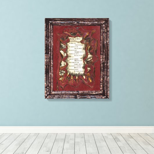 Kummerbruder Leinwanddruck (Insitu (Holzboden))