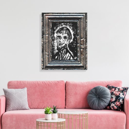 Kummerbruder Leinwanddruck (Insitu (Wohnzimmer))