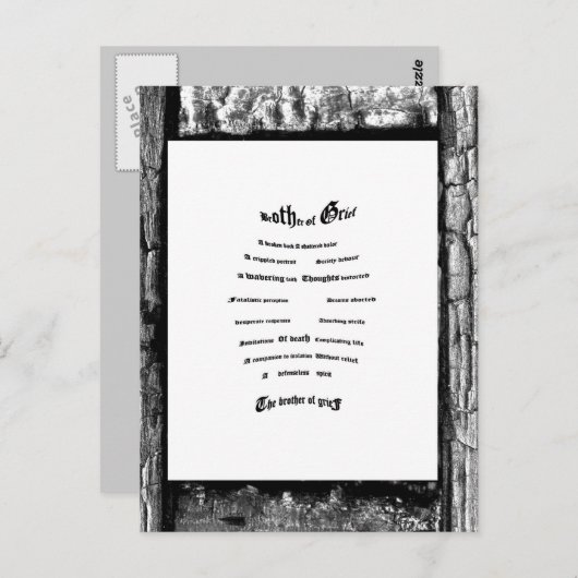 Kummerbruder Postkarte (Vorne/Hinten)