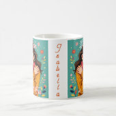 Kümmere dich auch um dich selbst | Selbst-Liebe Kaffeetasse (Mittel)