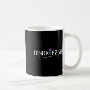 Kümmere Dich Nicht Schottisches Sprichwort Distel Kaffeetasse