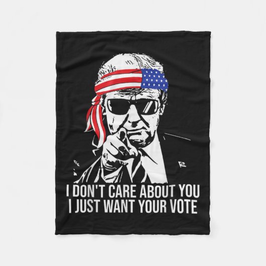 Kümmere dich nicht um dich, ich Wollte einfach dei Fleecedecke (Vorderseite)