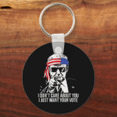 Kümmere dich nicht um dich, ich Wollte einfach dei Schlüsselanhänger (Vorderseite)