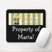 Kümmere dich um deine Biene! Mousepad (Mit Mouse)