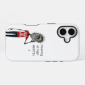 Kümmere dich um deine eigenen Angelegenheiten iPhone 16 Hülle (Rückseite (Horizontal))
