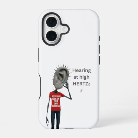 Kümmere dich um deine eigenen Angelegenheiten iPhone 16 Hülle (Rückseite)