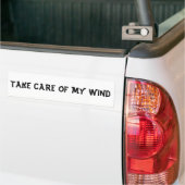 Kümmere dich um meinen Autoaufkleber (Auf Lkw)