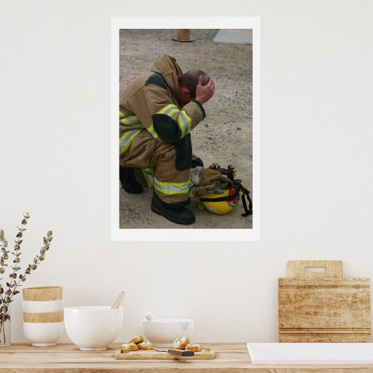 Kummerfarbe Poster (Küche)