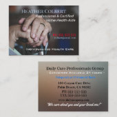 Kümmern4U Trusty Beruflich Visitenkarte (Vorne/Hinten)