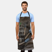 "KÜMMERN IST NURTURING FOR YOUNG SEEDLINGS"-Design Schürze (Getragen)