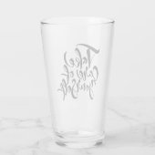 Kümmern Sie sich selbst Glas (Rückseite)