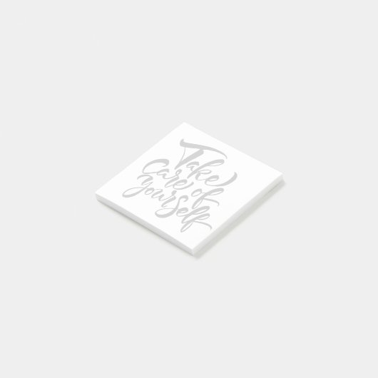 Kümmern Sie sich selbst Post-it Klebezettel (angewinkelt)