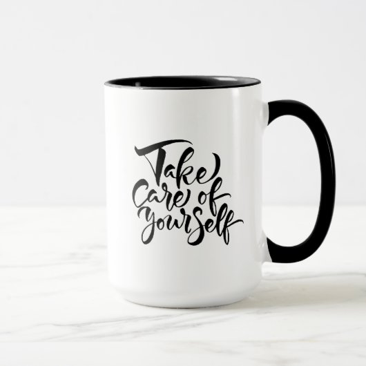 Kümmern Sie sich selbst Tasse (Rechts)