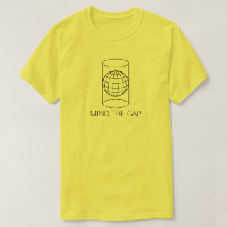 Kümmern Sie sich um Gap (zylinderförmige T-Shirt
