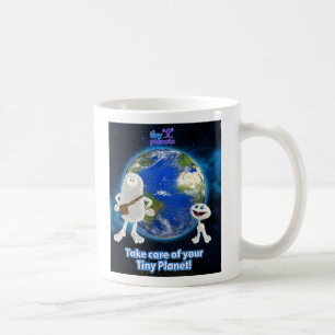 Kümmern Sie sich um Ihrem kleinen Planeten Kaffeetasse