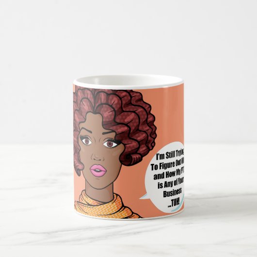 Kümmern Sie sich um Ihren eigenen Kaffeetasse (Mittel)