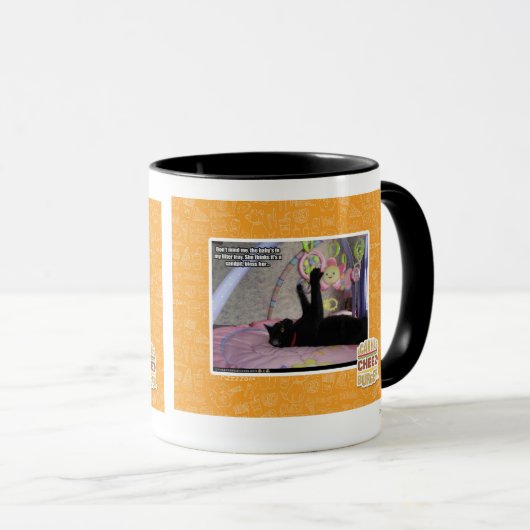 Kümmern Sie um mich sich nicht Tasse (VorderseiteRechts)