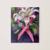 Kümmerte Brustkrebs-Bewusstsein Puzzle (Vertikal)