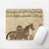 Kümmerte sich für das Pferd, Illustration Mousepad (Mit Mouse)