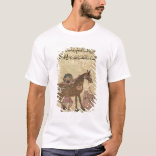 Kümmerte sich für das Pferd, Illustration T-Shirt