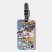 Kümmerte sich gepäckanhänger (Vorderseite vertikal)