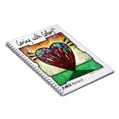 Kümmerte sich mit Farben Notizblock (Rechte Seite)