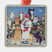 Kümmerte sich ornament aus metall (Vorne)