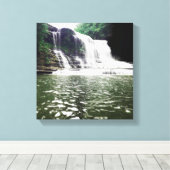 Kumminstfälle Leinwanddruck (Insitu (Holzboden))