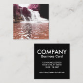 Kumminstfälle Quadratische Visitenkarte (Vorne/Hinten)