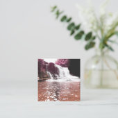 Kumminstfälle Quadratische Visitenkarte (Stehend Vorderseite)