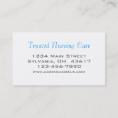 Kümmre Angels Pflege Visitenkarte (Rückseite)