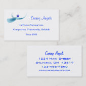 Kümmre Angels Pflege Visitenkarte (Vorne/Hinten)