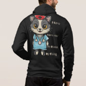 Kümmre Cat Nurse: Das ist mein Ding Hoodie (Rückseite)