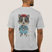 Kümmre Cat Nurse: Das ist mein Ding T-Shirt (Rückseite)