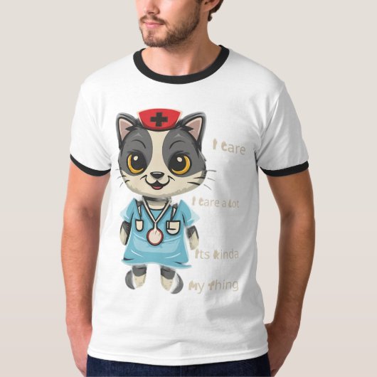Kümmre Cat Nurse: Das ist mein Ding T-Shirt (Vorderseite)