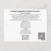 Kümmre Companion Karriere Postkarte (Rückseite)