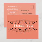 Kümmre eines Kunden Postkarte (Vorne/Hinten)