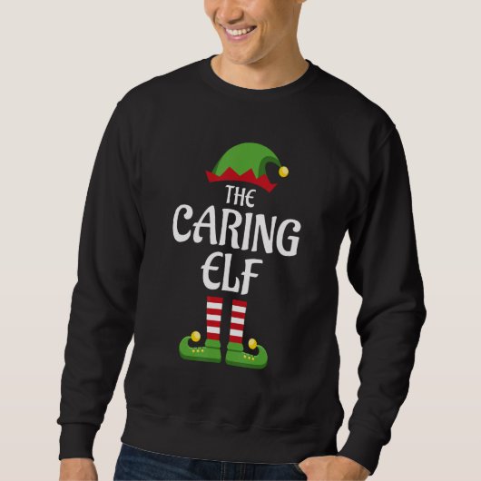 Kümmre Elf Family Matching Group Weihnachten Sweatshirt (Vorderseite)