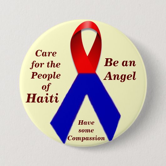 Kümmre für Haiti_ Button (Vorderseite)