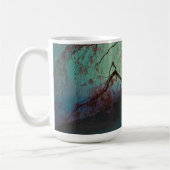 Kumoi Cherry Trees Japanischer Holzschnitt Druckre Kaffeetasse (Links)
