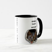 Kumpel der "Single genommen HUNGRY" Tasse (VorderseiteRechts)