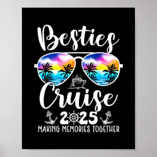 Kumpel-Kreuzfahrt 2025 passende Freunde-Gruppe Cru Poster