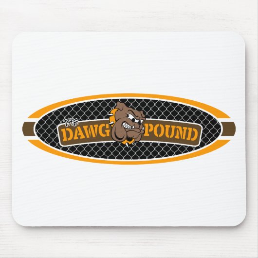 Kumpel-Pfund-Kettenglied Mousepad (Vorne)
