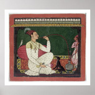 Kumpel Rajas Medini, eingeschrieben auf der Poster