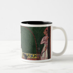 Kumpel Rajas Medini, eingeschrieben auf der Zweifarbige Tasse