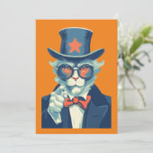 Kumpel Sam will dir Einladung (Stehend Vorderseite)