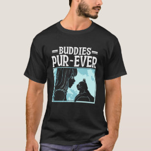 Kumpels Pur-Ever Kätzchen Besitzer Katzenliebhaber T-Shirt