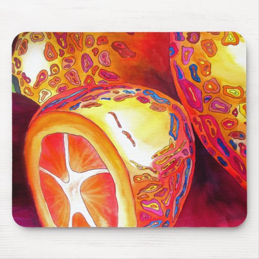 Kumquats-Zitrusfrüchte Mousepad (Vorne)